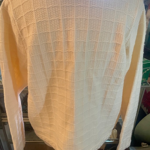 NWT Entro Structured Button Front Cardigan w/Gold Buttons. Classic! Size L - Picture 9 of 11